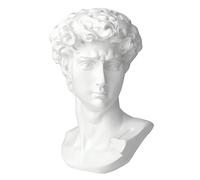 Norrclp Statue Grecque de David, 27,9 cm, Buste Romain Classique, Sculpture de mythologie Grecque pour la décoration de la Maison