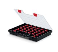 NORS Lot de 5 boîtes de rangement pour petites pièces (399 x 303 x 50 mm)
