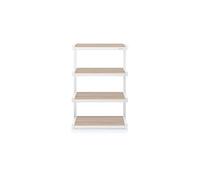 Norstone Esse Hi-Fi Blanc et Chêne - Meuble Hifi