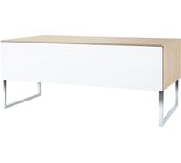 NorStone Khalm 140 Chêne / Blanc - Meubles TV