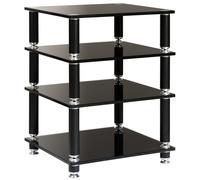 NorStone Stabbl HiFi Noir satin - Meubles hi-fi