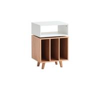 Norstone Stockholm 700 Blanc et Chêne - Meuble Hifi