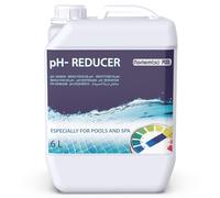 Nortembio pH- Minus Liquide Réducteur de pH pour Piscines et Spa, Régulateur de l’Équilibre de l’Eau, Améliore l’Efficacité du Chlore, Entretien Professionnel (6 L)