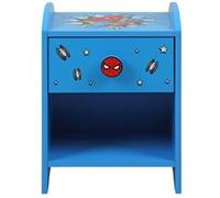 NORTH STAR Table de chevet Spiderman nuage et éclairs - 35x32.5x48 cm Bleu G