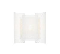 Northern Applique murale perforée Butterfly Blanc