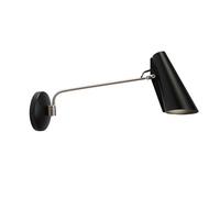 Northern Birdy Wall Swing Wandleuchte, noir / acier