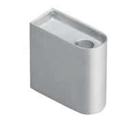 Northern Bougeoir Monolith low Aluminium
