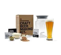 Northern Brewer - Kit de démarrage pour fabrication de bière artisanale sans siphon de 3,8 l (blé)