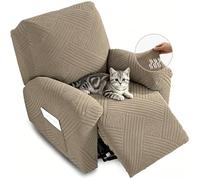 Northern Brothers Lazy Boy Housse de Fauteuil inclinable Qui Reste en Place - Kaki - pour Fauteuil inclinable