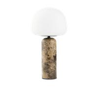 Northern Lampe de bureau Kin 40 cm Brown marble