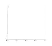 Northern Plafonnier Blush Rail 5 Blanc mat
