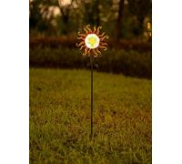 Northpoint Barre solaire LED de jardin avec capteur crépusculaire et soleil