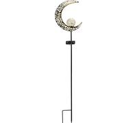 Northpoint Barre solaire LED de jardin avec capteur crépusculaire lune