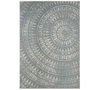 NORTHRUGS Tapis pour l'intérieur et l'extérieur Arnon - 140 x 200 cm - Tissage Plat - Résistant aux intempéries - Design Oriental Classique - Look Vintage - pour Balcon, terrasse, Jardin d'hiver,