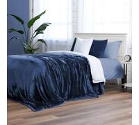 Northwest Ashford Home Couverture familiale surdimensionnée Bleu Marine 274,3 x 304,8 cm
