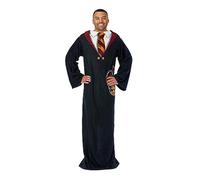 Northwest Harry Potter Couverture Confortable avec Manches Motif Joueur Noir Multicolore 1,2 x 1,5 m