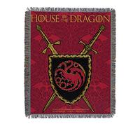 Northwest House of The Dragon Couvre-lit en Tapisserie tissée, 121,9 x 152,4 cm, Souvenir du Sang