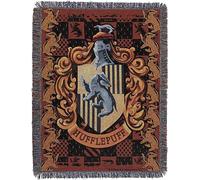 NORTHWEST Jeté de lit, polyester, blason de Poufsouffle, 122 x 152 cm