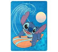 Northwest Lilo & Stitch Makes Waves Couvre-lit en Polyester 116,8 x 152,4 cm