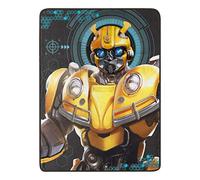 Northwest Micro Raschel Throw Blanket Transformers de Hasbro, « Be Alert », Polyester, 46" x 60"