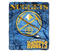 Northwest NBA Golden State Warriors 106,7 en Peluche Couvre-lit Motif, Homme Mixte Femme, 1NBA/07020/0007/AMZ, Team Color, 50"X60"