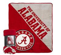 Northwest NCAA Alabama Crimson Tide NCAA Demi-Teintes 116,8 cm par 152,4 cm Micro Couvre-lit Motif Couverture, 116,8 x 152,4 cm