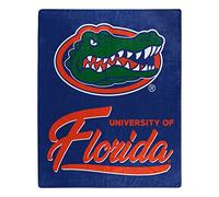Northwest NCAA Florida Gators Couverture Raschel Unisexe pour Adulte, 127 x 152,4 cm, Signature