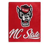 Northwest NCAA North Carolina State Wolfpack Couverture Raschel Unisexe pour Adulte, 127 x 152,4 cm, Signature