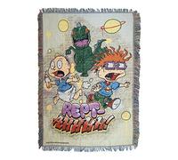 Northwest Nick Rewind, Reptahhhh Throw, 48" x 60" Couverture, Polyester, Woven Tapestry Blanket