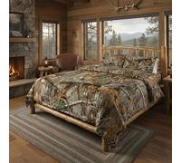 Northwest Parure de lit dans Un Sac, Polyester, Bord Realtree Edge, lit jumeau