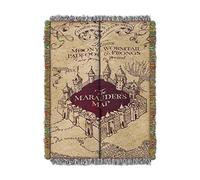 Northwest Plaid en Polyester, Carte du maraudeur, 121,9 x 152,4 cm