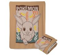 Northwest Pokémon Couverture Sherpa Vison 127 x 152,4 cm, Évoli dans la Nature
