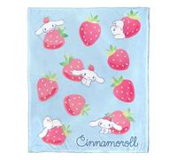 Northwest Sanrio Cinnamoroll Couverture Douce au Toucher Soyeux, 127 x 152,4 cm, Berry Lovable