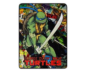 Northwest Teenage Mutant Ninja Turtles Micro Raschel Couverture, 116,8 x 152,4 cm, Leader Leo