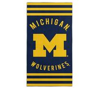 Northwest The Company NCAA Michigan Wolverines Serviette de Plage Bleu 30 x 60 cm
