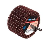 NORTON Beartex Lot de 10 ponceuses à lamelles avec tige | 80 x 50 x 6 | F2401 | Fein A | combiné avec des nœuds : grain 60