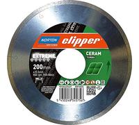 Norton Clipper 70184630335 Ceram XJ Disques diamant 350 x 25,4 mm Gris/Argent