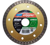 Norton Clipper disque à tronçonner diamanté (Ø 125 mm alésage 22,23 mm / pour meuleuse d'angle largeur de segment 1,3 mm) - 70184602448