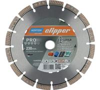 NORTON CLIPPER disque à tronçonner diamanté 4x4 Explorer D.230mm alésage.22,23mm 2,5mm 12mm - 70184602021