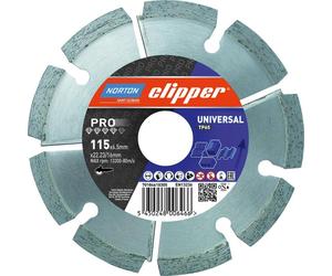 Norton Clipper Grattoir à mortier Pro Universal TP - 125 x 6,5 x 22,2 mm 70184610307