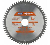 Norton Clipper lame de scie circulaire aluminium 255x30mm 80Z, laiton, cuivre
