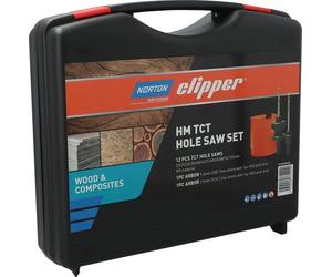 Norton Clipper Set de scies cloches "bois" 12x scies cloches TCT 70184608385