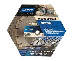 NORTON Disque diamant intensif construction 230 IHD