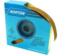 Rouleau d'abrasifs 38x25m grain 120 pour acier et bois - NORTON 63642531812