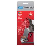 Norton Lot de 5 Garnitures multi air 115 x 230 mm Grain 120