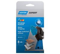 Patin auto-agrippant Norton multi-usages 102 x 152 mm - Grain 40 - Lot de 5
