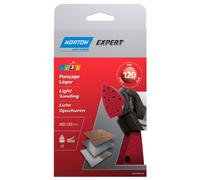 Norton Patin auto-agrippant multi-usages 102 x 152 mm Grain 120 - Lot de 5