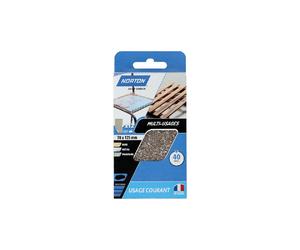 Norton Sanding Pad 70 x 125 mm - Grain 40 - Velcro