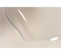 Nortufting Nappe Transparente 0,50 mm d'épaisseur au mètre - Largeur 140 cm - Roulé sur Tube (sans Plis)