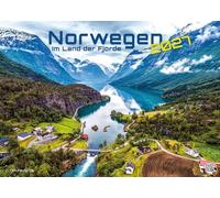 Norwegen - Im Land der Fjorde - 2027 - Kalender DIN A3: Der Wandkalender mit den schönsten Norwegen-Motiven für das Jahr 2027 im Format DIN A3 (ca. 42 x 30 cm)!
